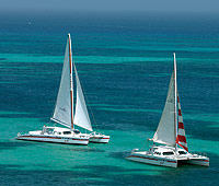 aruba catamaran, aruba charters - red sail sports